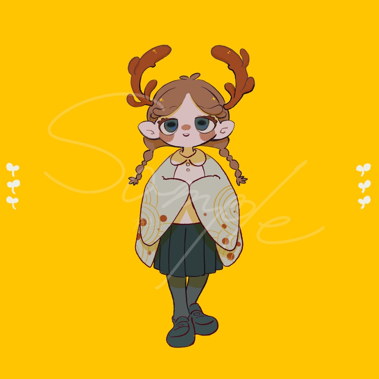 かわいいキャラ描きます アイコンなどに使えるかわいい絵必要ですか？ イメージ5