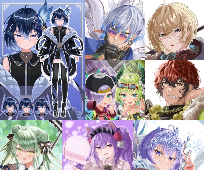 ココロをつかむ！美麗イラスト作成します 輝くイラストであなたのお仕事・推し事をサポート！ イメージ4