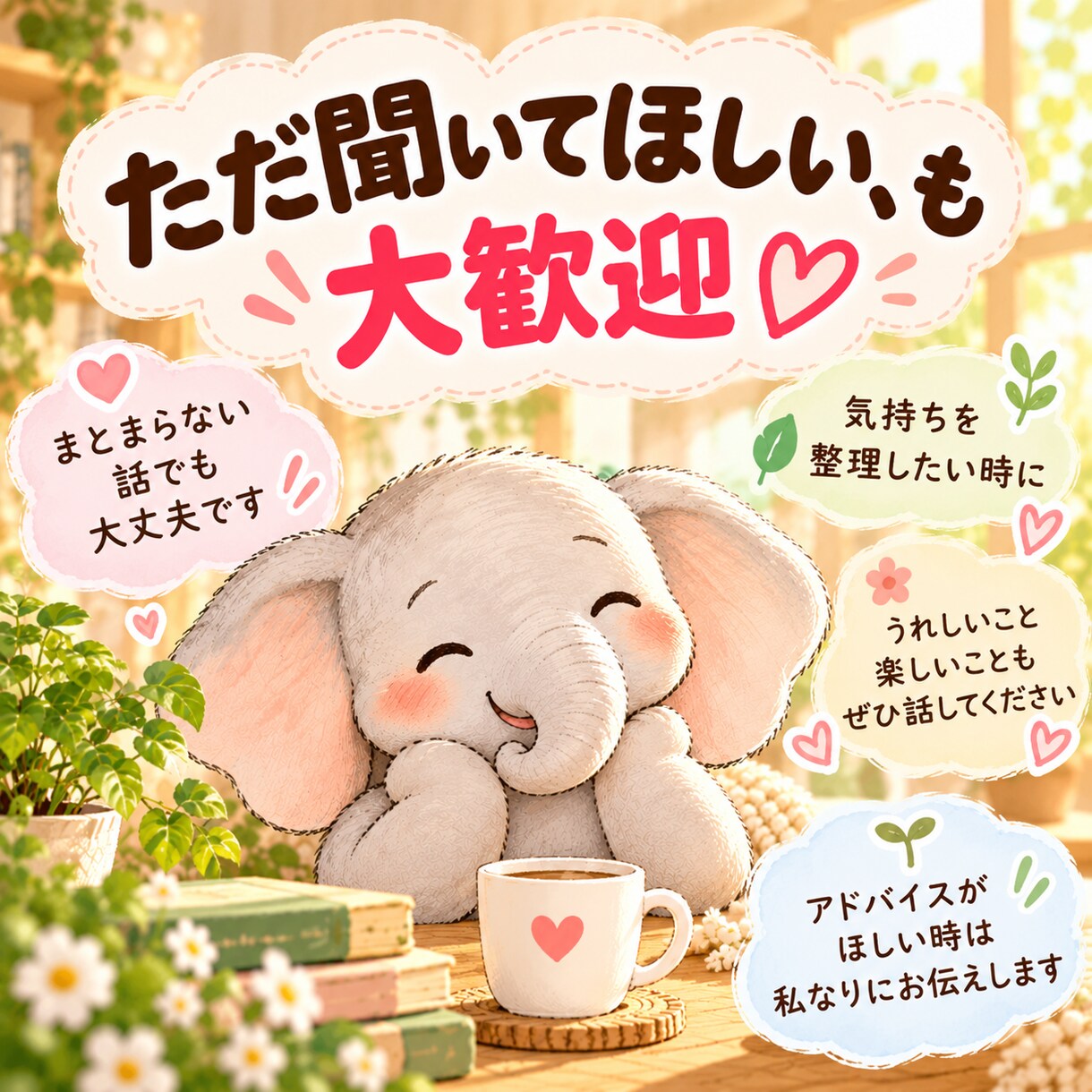 恋愛・夫婦・子育てのお話をお聞きします 日々の一ページ、聞かせてください イメージ3