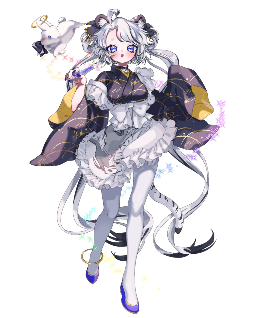 IRIAMやTRPG 使用可！【立ち絵】を描きます 艶々な塗りが可愛く特徴的！活動者様や準備中の方向けイラスト！ イメージ2