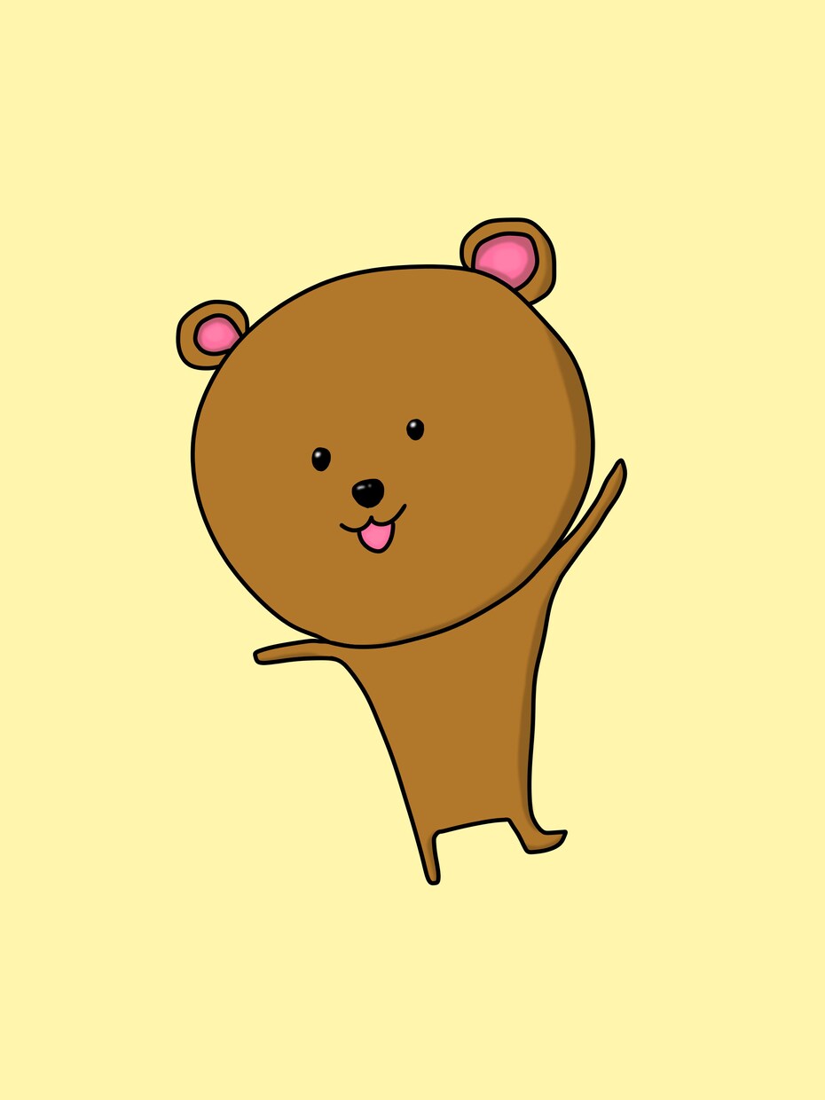 商用可！ゆるゆる人物動物イラスト描きます 動物の身体ほそっ！ちょっときも！でもかわいい動物描きます！ イメージ2
