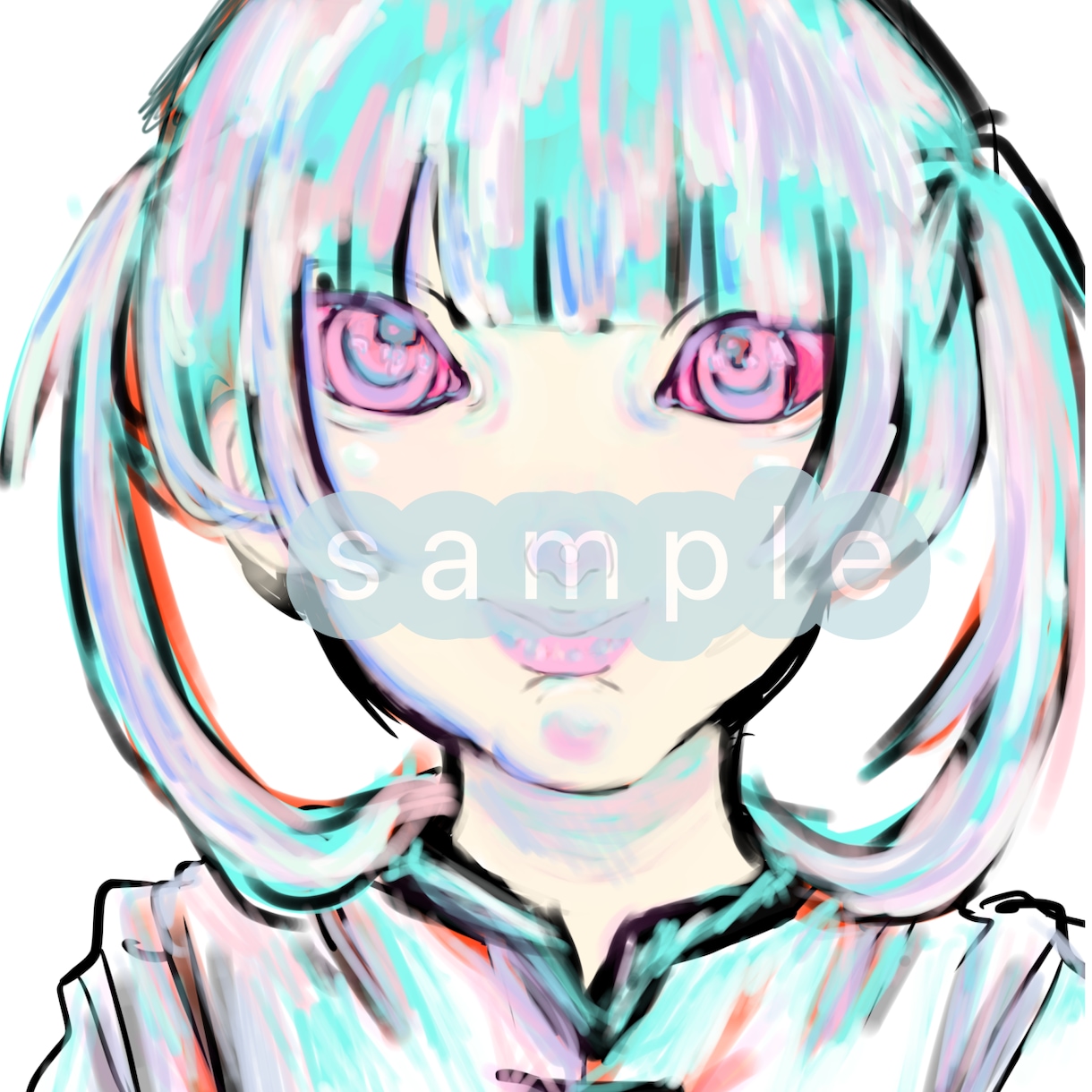 貴方だけのイラスト描きます 個性的な絵を描くのが得意です。希望を良くお聞きします！ イメージ2