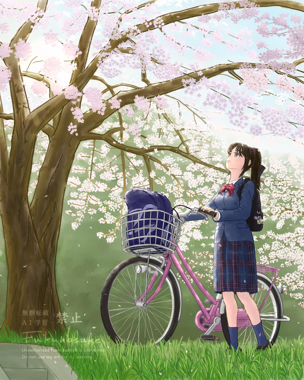 スタンダードプラン　デジタルイラスト作成いたします 動植物、背景などを絡めた人物画がおすすめです イメージ5
