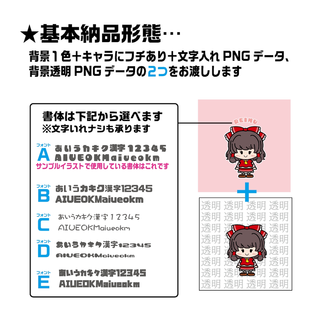 平成レトロポップなファンシーデフォルメ描きます プロが作成！平成レトロでY2Kポップな絵をお手頃価格で！ イメージ3