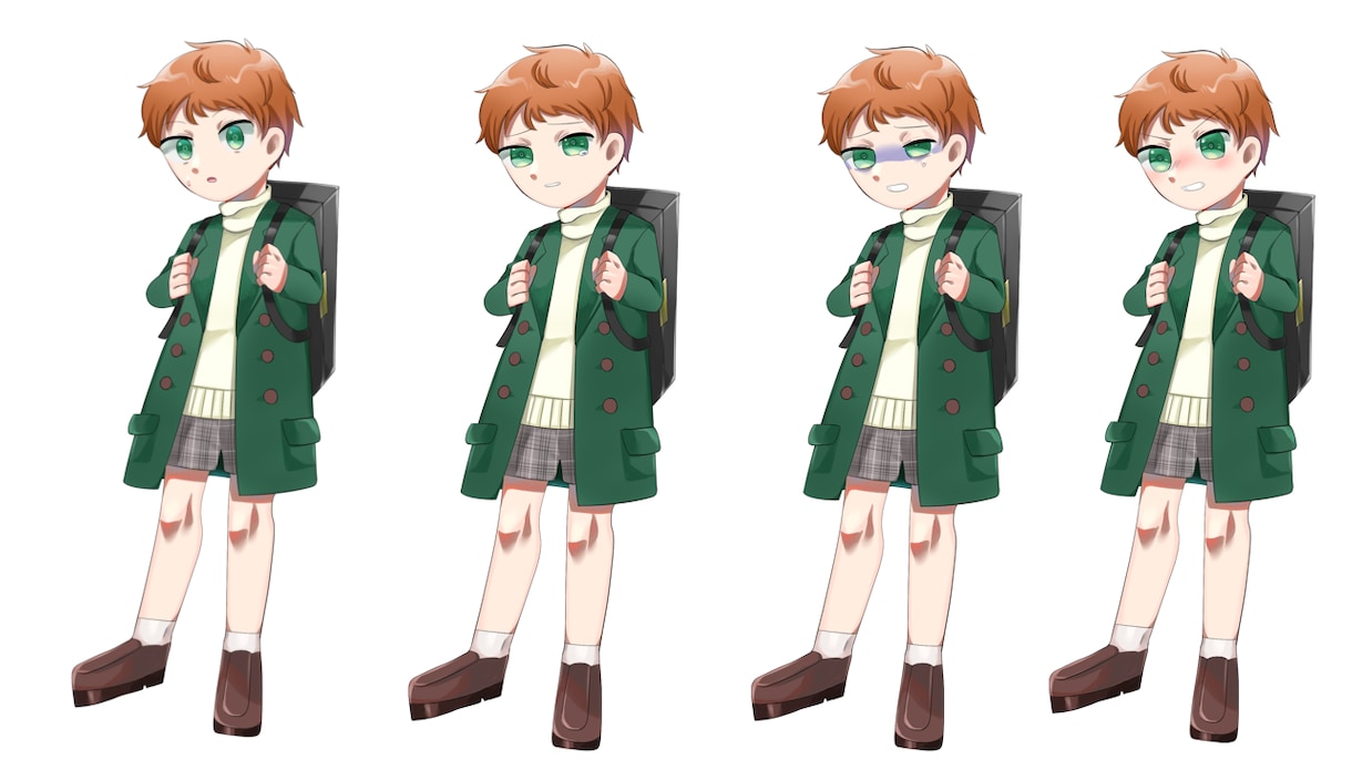 TRPGの立ち絵作成承ります TRPGを彩るPCの立ち絵を制作いたします イメージ6