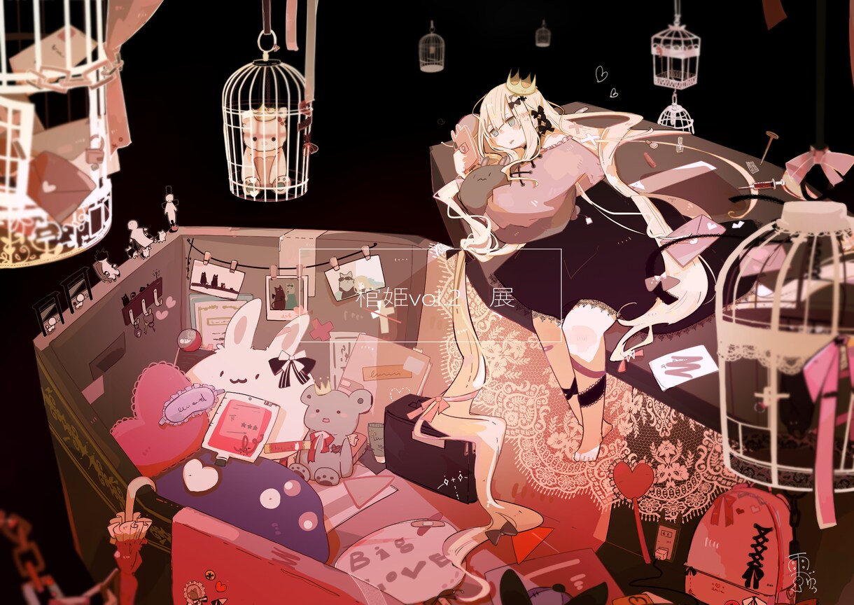 ゆるめの1枚絵(ループアニメ可)お描きします キャラよりも雰囲気重視の方におすすめです。 イメージ10