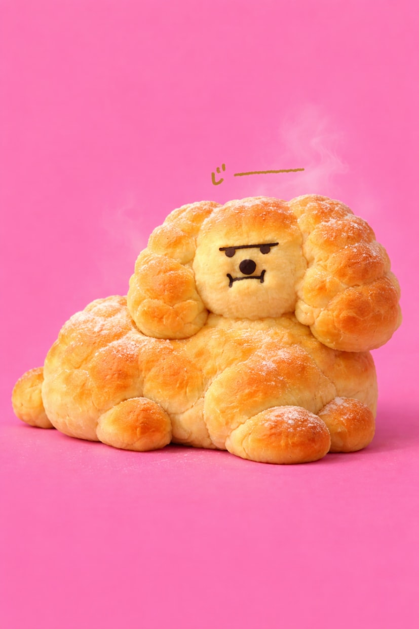 可愛すぎて食べたくなるうちの子作ります うちの子をパンやぬいぐるみに変身させます。 イメージ1