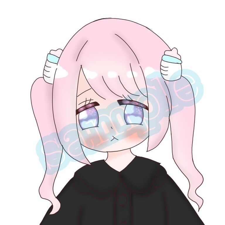 可愛いアイコンかきます 可愛い感じの女の子かきます！！良ければ依頼ください！ イメージ2