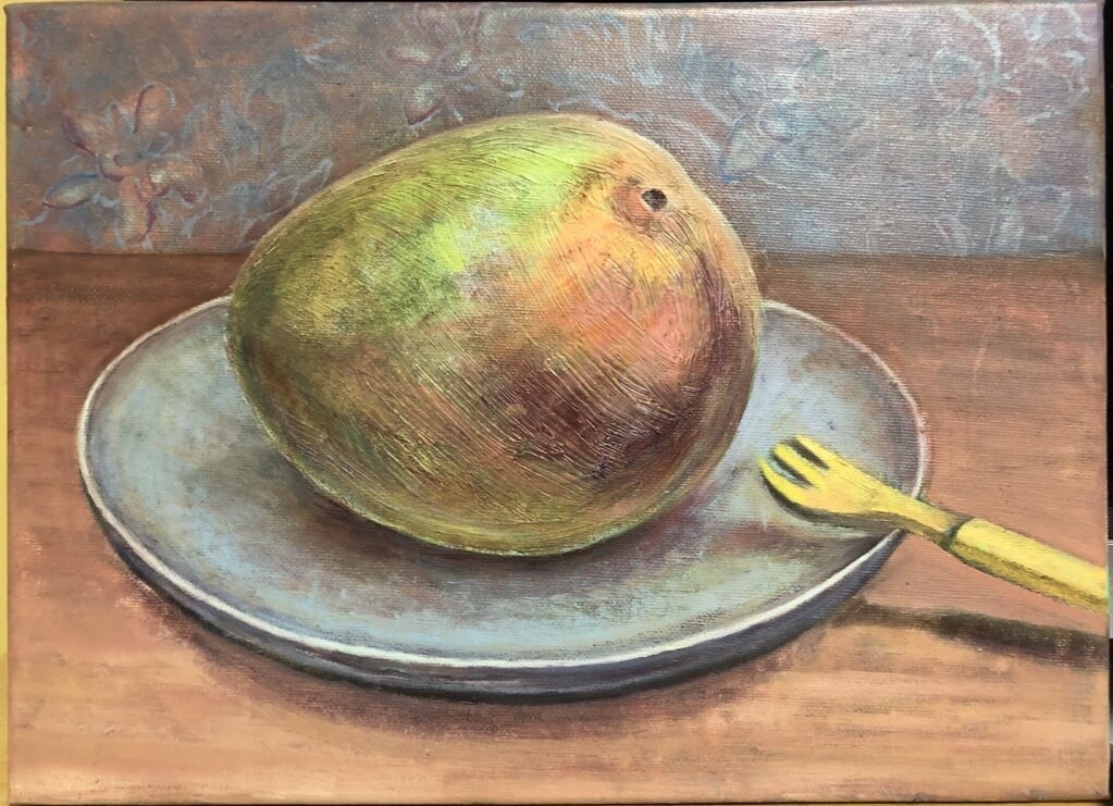 お好みの静物モチーフを油絵で描きます 果物や、お花、雑貨、似顔絵などの静物を油絵具で描きます。 イメージ2