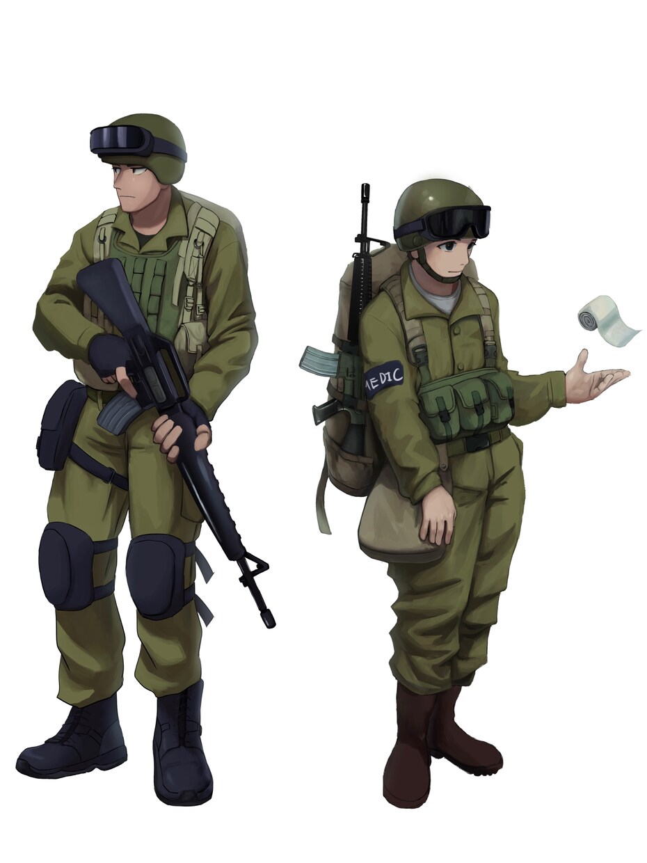 かっこいいキャラクターデザイン、立ち絵承ります ゲームやTRPG、小説などの人物イラストを描きます！ イメージ4