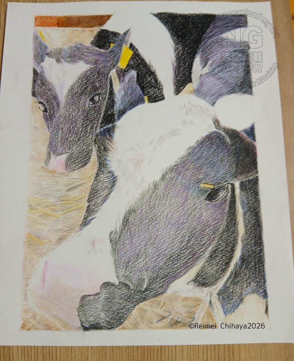 大切なペットを色鉛筆で描きます 家族を、絵として飾ってみませんか？ イメージ4