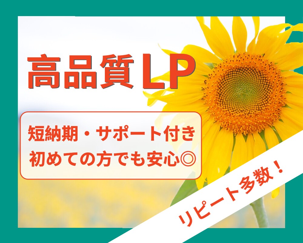 お買い得◎サポート付きで高品質なLPを制作します 格安で高品質なランディングページをお求めの方へ！ イメージ8