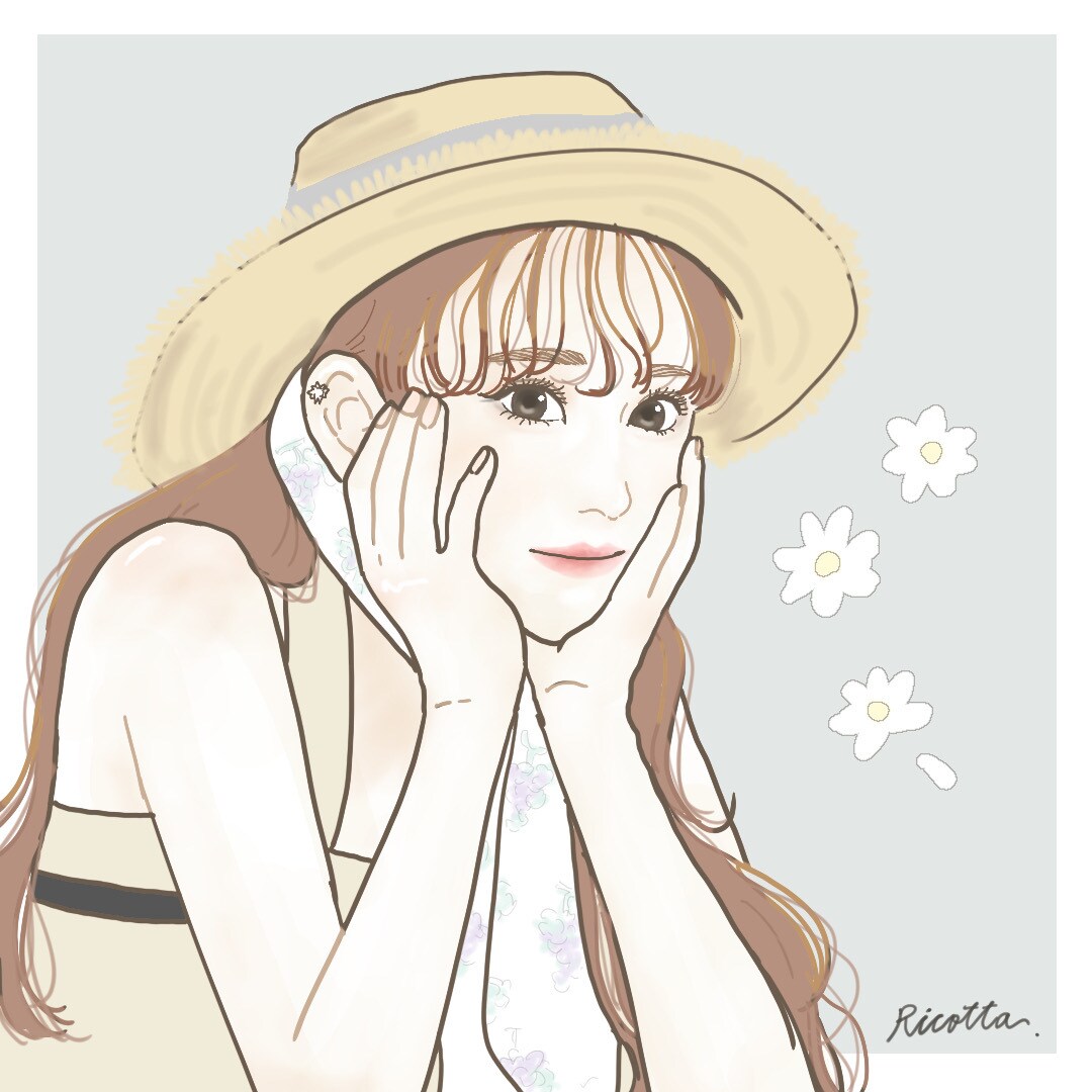 イマドキ♡可愛い♡似顔絵描きます 見ていてキュン♡とするような可愛くてお洒落なイラスト イメージ3