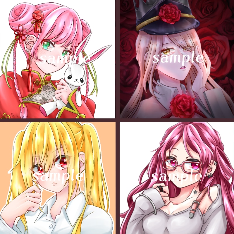 かわいい絵柄で、かっこいい絵柄でイラスト描きます SNS用アイコンに是非！！かわいいアイコンお描きします！ イメージ4