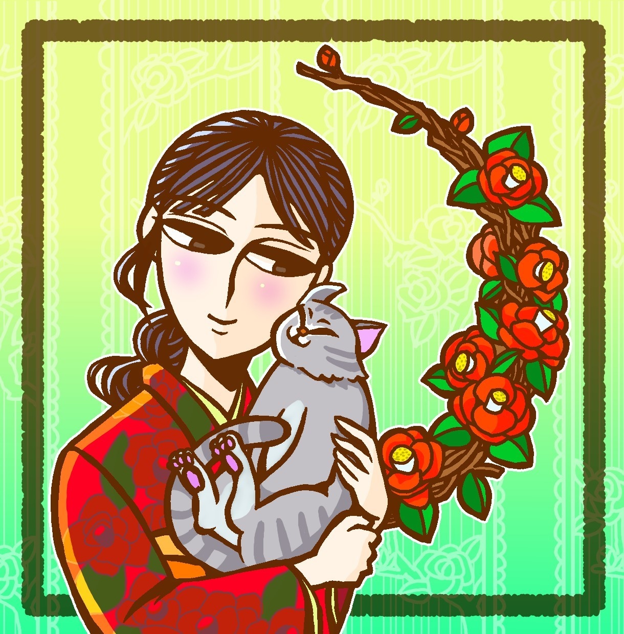 心が動くイラストを制作します どこか懐かしさを感じさせる切り絵風のイラストタッチです イメージ3