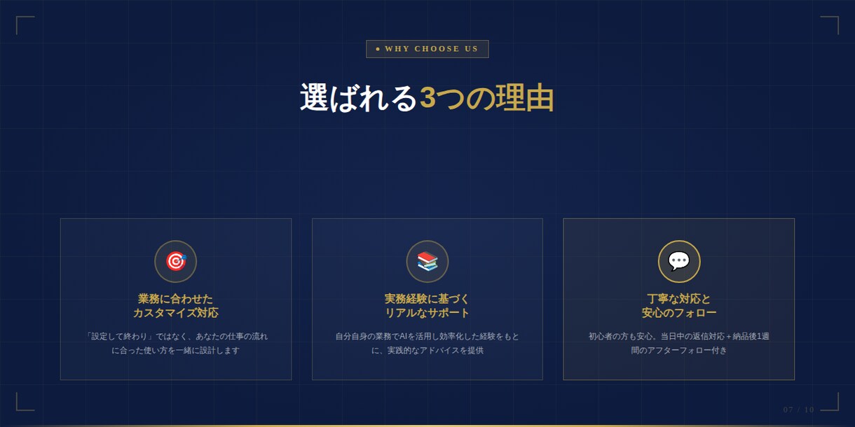 GPTやClaude等のAI活用サポートをします 初期設定から業務自動化まで丁寧に対応 イメージ7