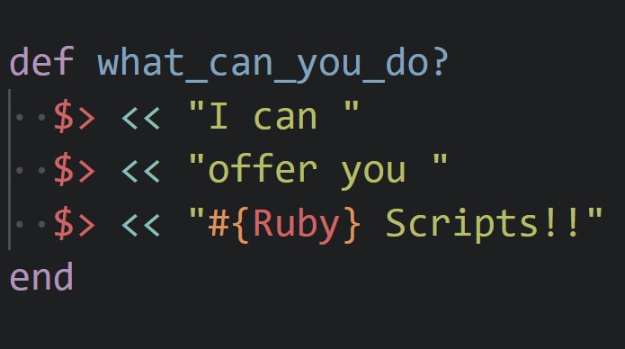 Rubyプログラム作成します テキスト処理やアルゴリズム課題などに！ イメージ1