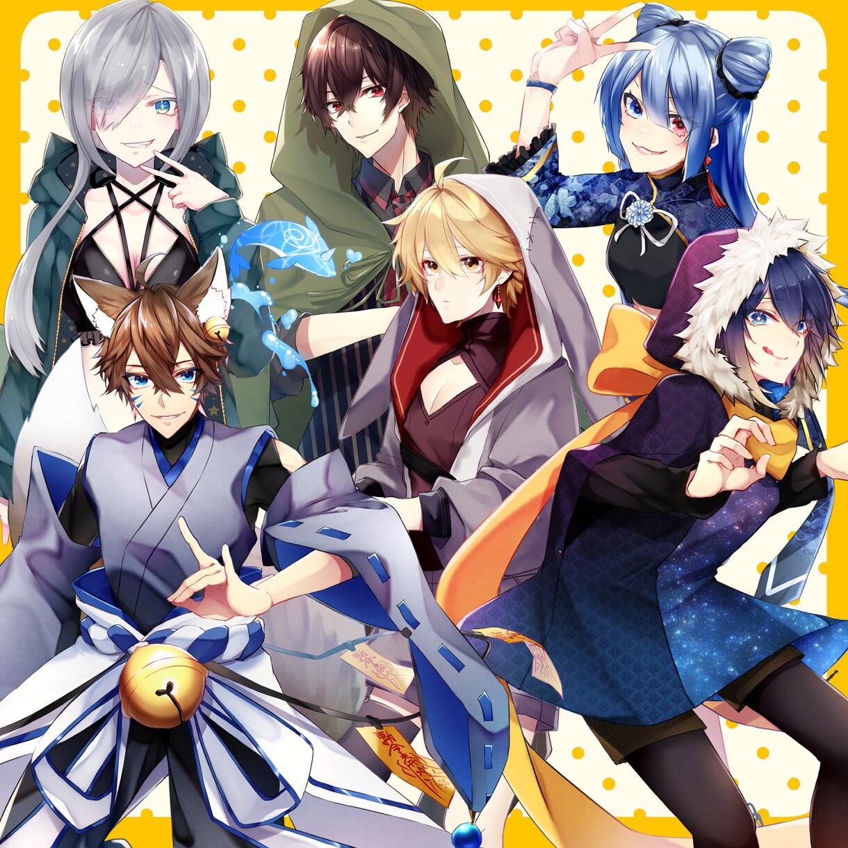 立ち絵/Vtuberイラスト作成を行います 高画質かつ顔の良い立ち絵/Vtuberイラスト作成します！ イメージ3