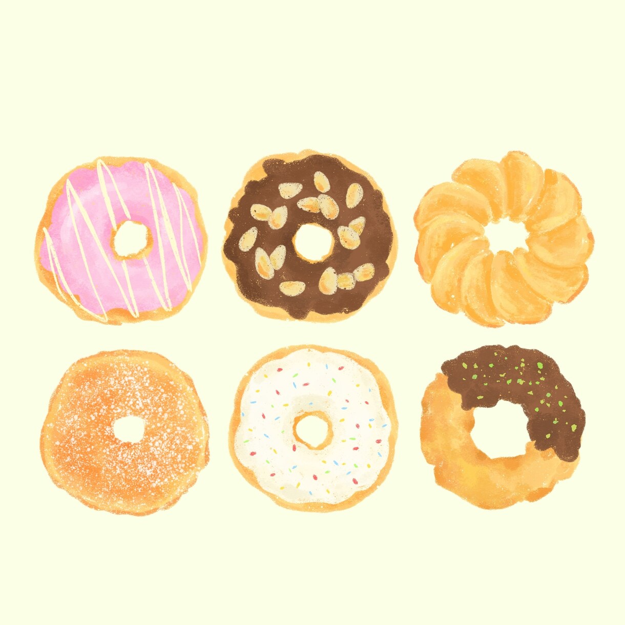 手描きタッチの温もりあるイラストをお描きします 親しみやすく可愛いイラスト、挿絵やメニューイラストなどに☺︎ イメージ5