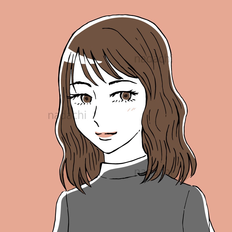 商用OK!雑誌風のオシャレかわいいアイコン描きます 二次使用もOKなSNSで美容ジャンル向きな手描き風アイコン イメージ3