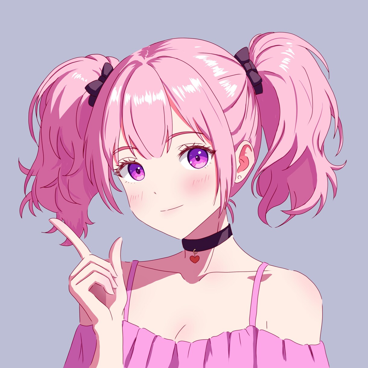 3名さま限定！可愛い女性イラスト描きます アニメ塗りで、可愛い女性イラストを描きます。 イメージ1