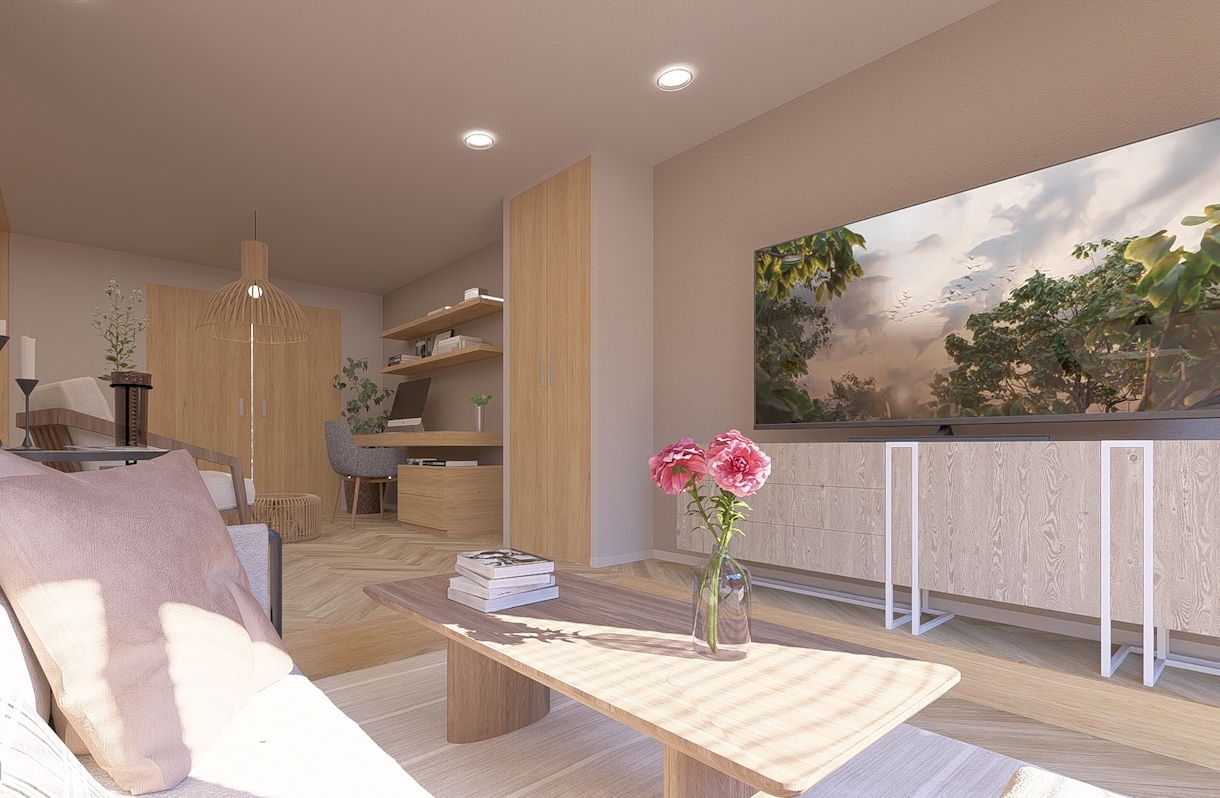住宅、店舗、オフィスなどの3Dパース作成します 格安で品質のいい建築パースを希望の方におすすめです。 イメージ4