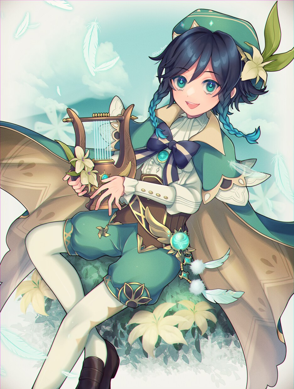 1枚絵、アイコン・ヘッダー等のイラスト制作します オリジナル・版権キャラ問わずお描きします！ イメージ1