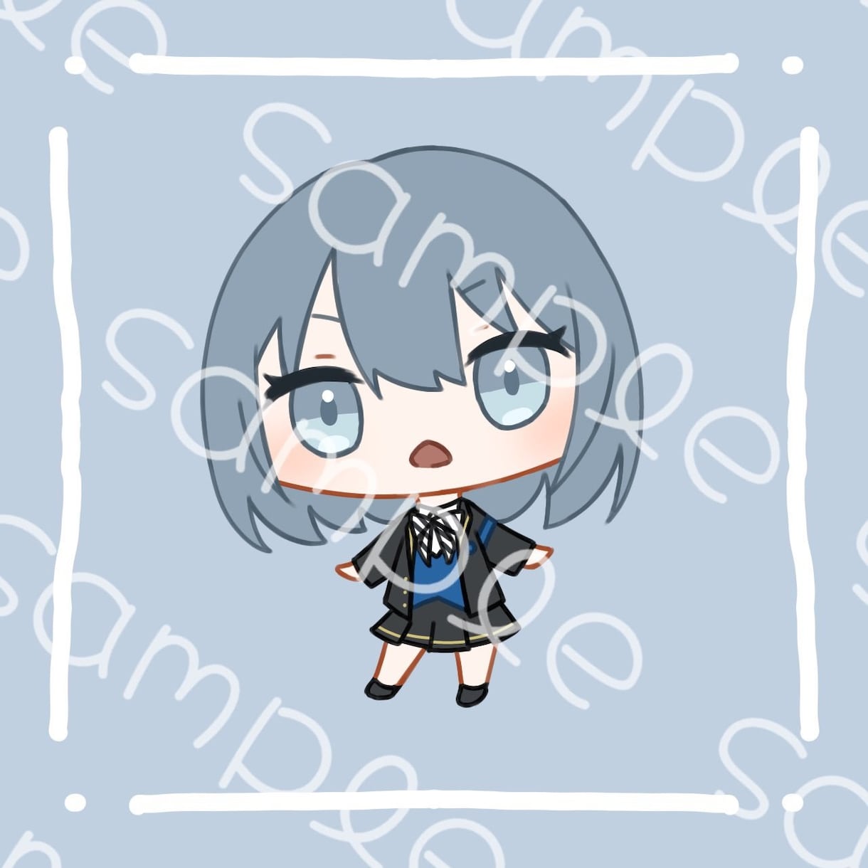 デフォルメイラストお描き致します あなたも、ご希望のキャラクターもかわいくお描き致します！ イメージ1
