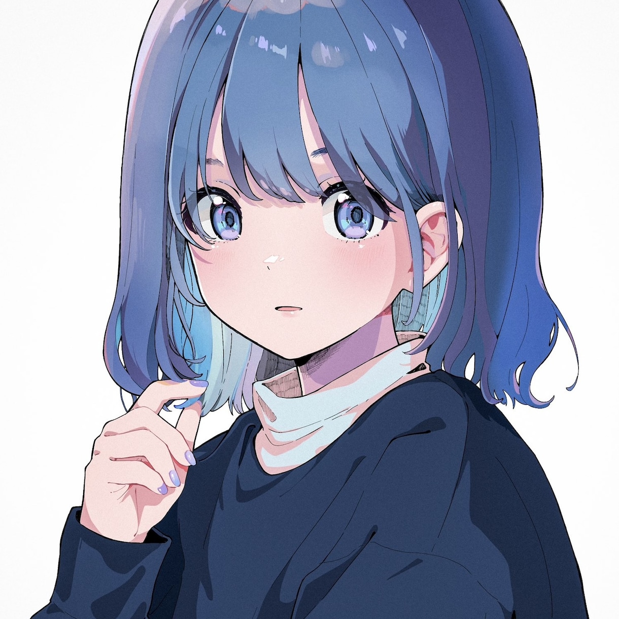 オリジナリティのある可愛い人物アイコン描きます 女の子 男の子両方の作成が可能です。 イメージ1