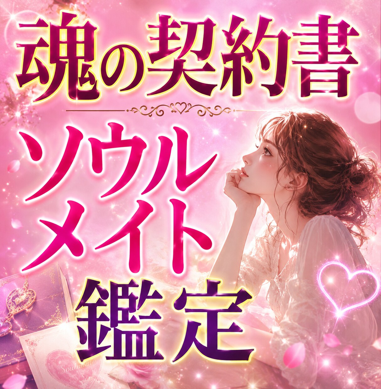 前世から続く魂の約束❂あの人がソウルメイトか視ます 魂の契約書✡見えない縁の真実と二人の魂の繋がりを深く霊視鑑定 イメージ3
