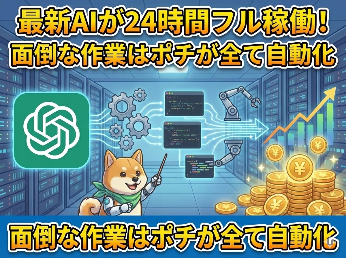 ポチっと押すだけ！ＡＩ自動化副業を実現します 面倒な設定は丸投げ！「ポチっと」だけで始められます。 イメージ5