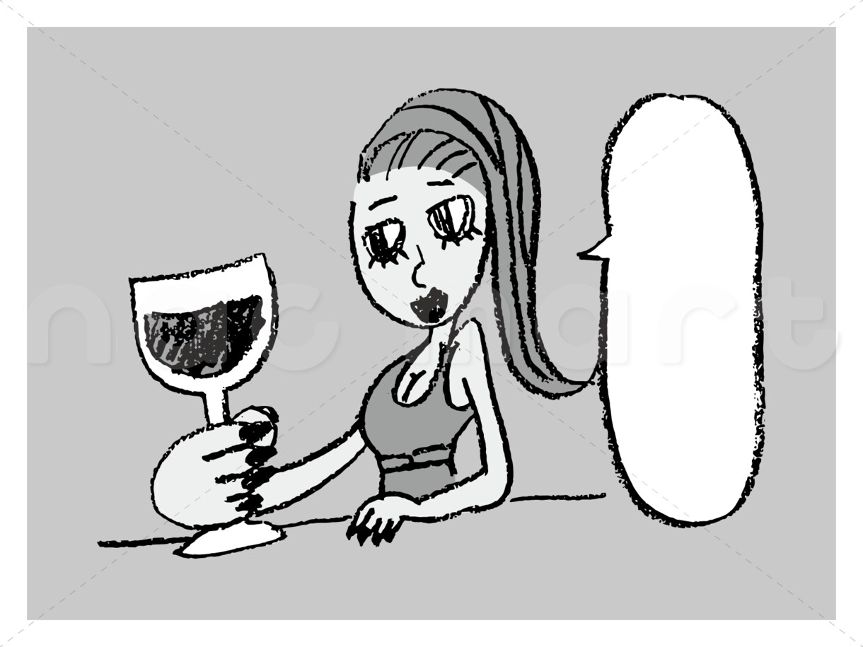 勢いのある手描きの人物イラストカット作成します ギャグっぽいテイストの挿絵にぴったりなモノクロイラストです。 イメージ4
