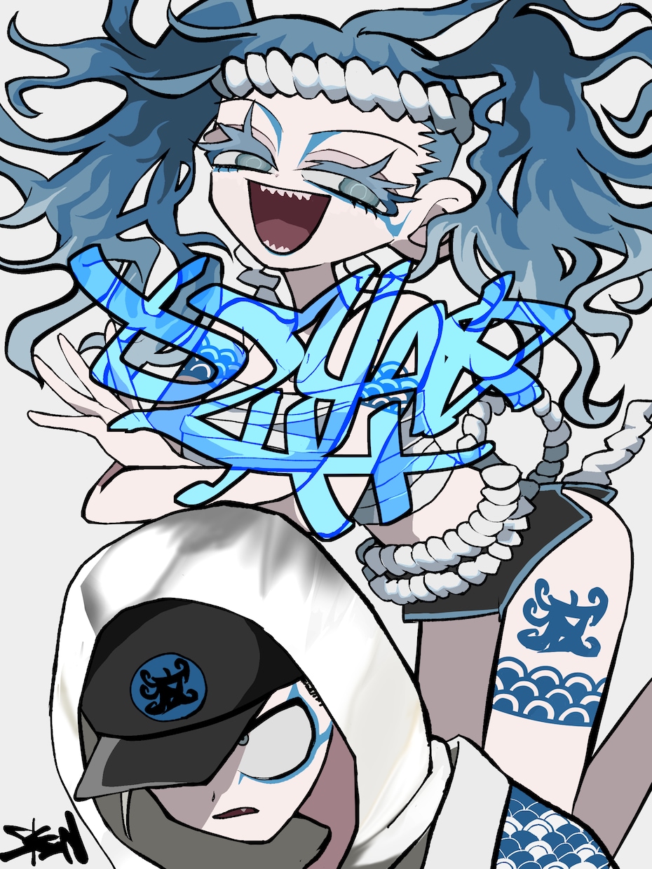 個性強！カートゥーン風イラスト制作いたします 等身〜SD、グッズ絵など幅広く対応いたします◎ イメージ6