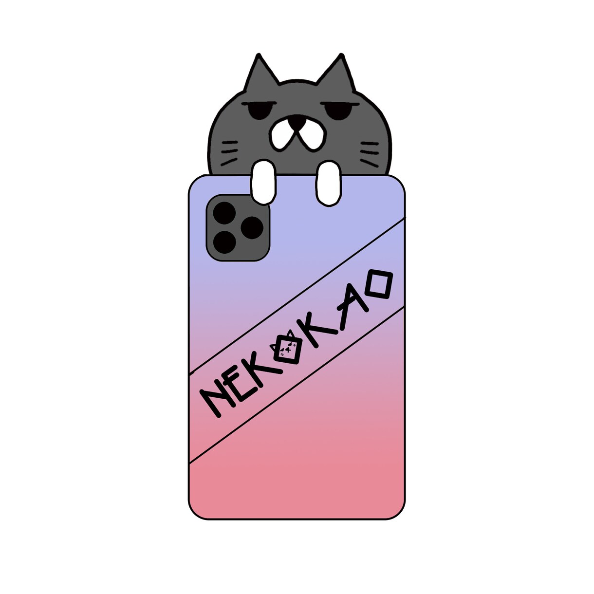 シンプルな猫のイラストを描きます 猫を中心に色鉛筆画やアイコンを描きます！ イメージ4
