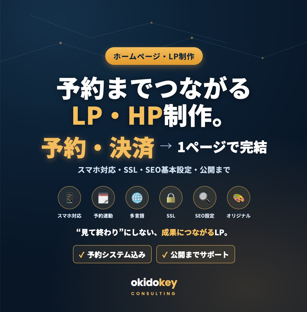 キャンペーン★ 激安でLPを制作します 文章作成・SEO・スマホ対応・多言語OK イメージ1