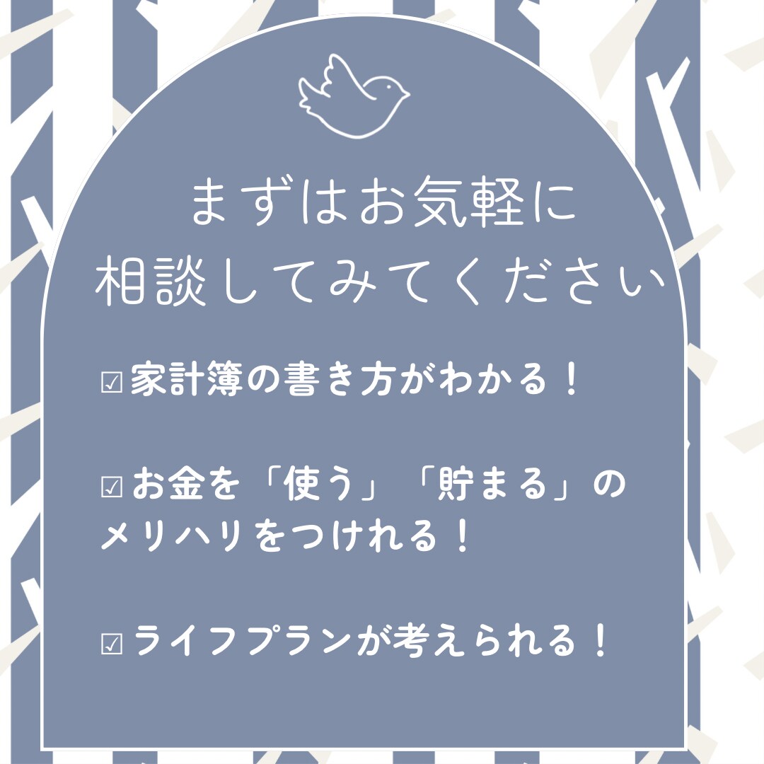 家計管理の個別相談に乗ります 手取り19万・別財布でも個人600万貯まった家計術教えます イメージ3
