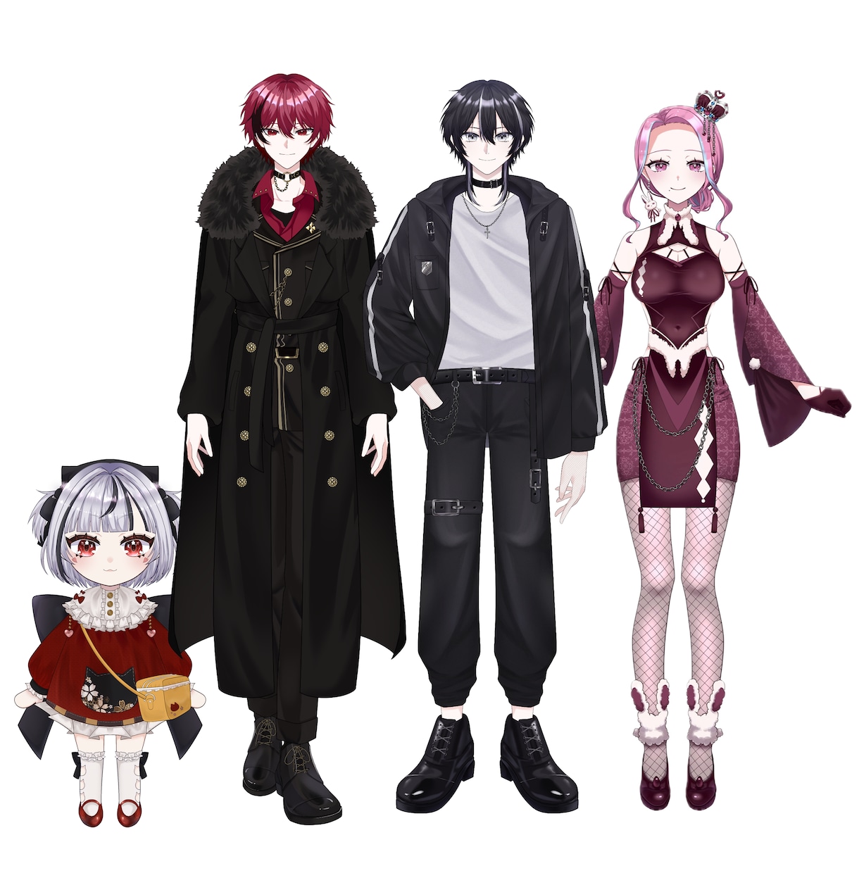 あなただけの愛されVtuberを全行程制作します コスパ◎！　個性溢れるモデルに命を吹き込みます イメージ3