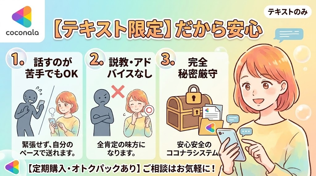チャット限定！職場や日常の理不尽な愚痴聴きます 真面目に頑張るあなたの味方です。LINE感覚で愚痴を即解消 イメージ3