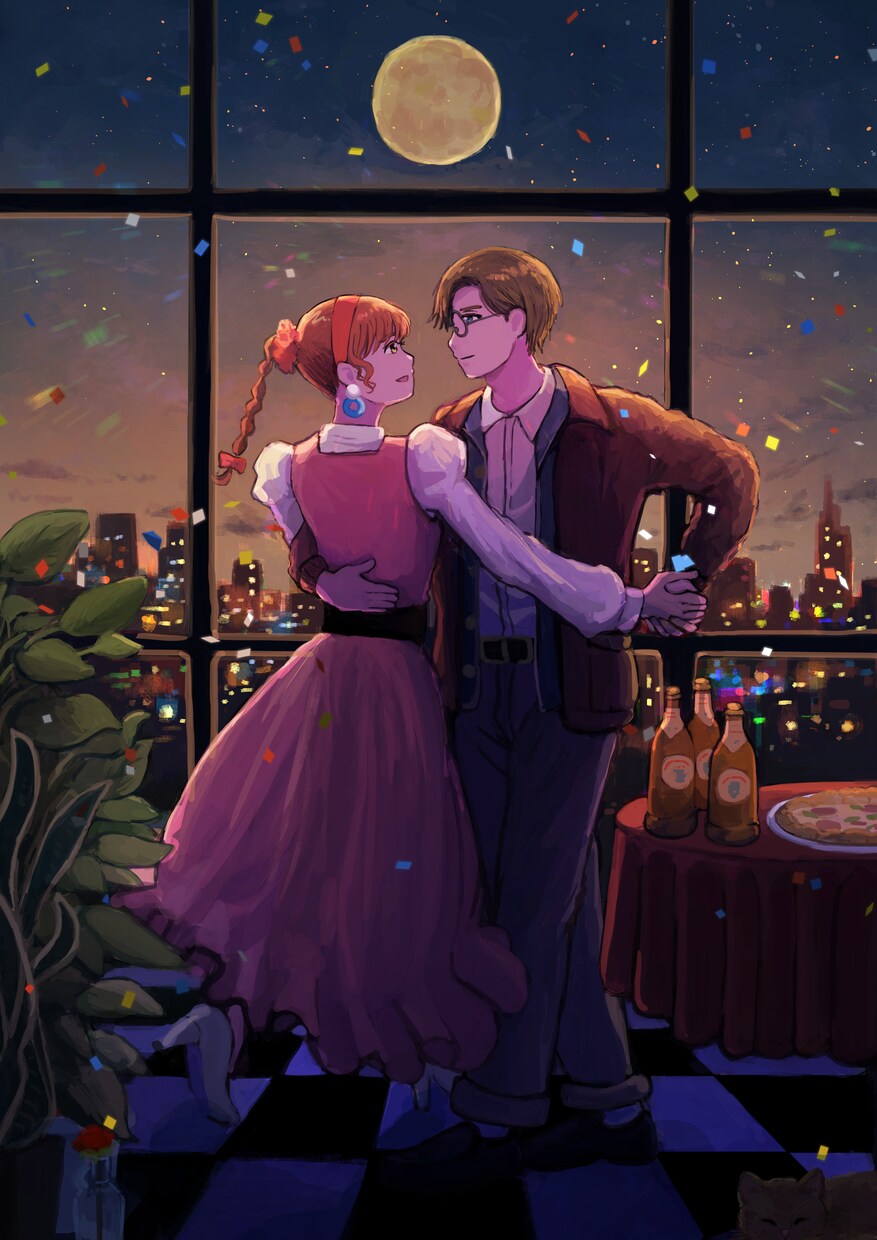 背景を中心とした一枚絵、イラスト描きます MV,歌ってみた、アイコンなどに使用出来る一枚絵作成致します イメージ6