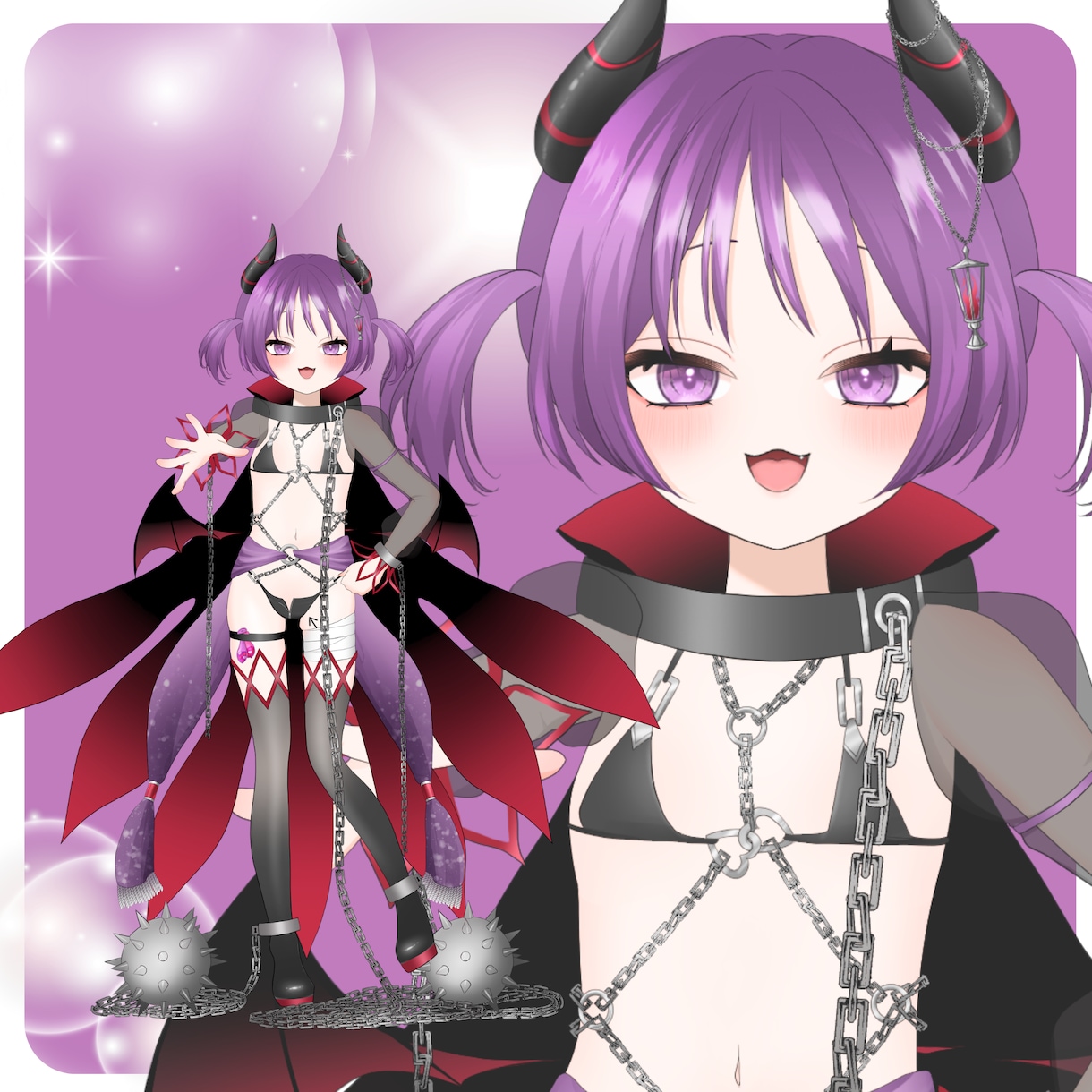 なりたい姿に✦2D用パーツ分けイラスト制作します 丁寧にヒアリングして進めます✦あなただけの特別な１点ものに♥ イメージ6