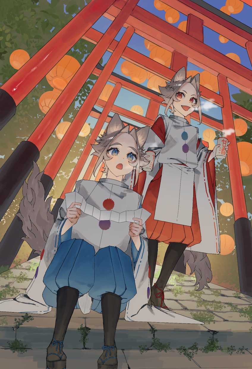 イラスト制作いたします 1枚絵、立ち絵、バストアップイラストなど制作します！ イメージ6