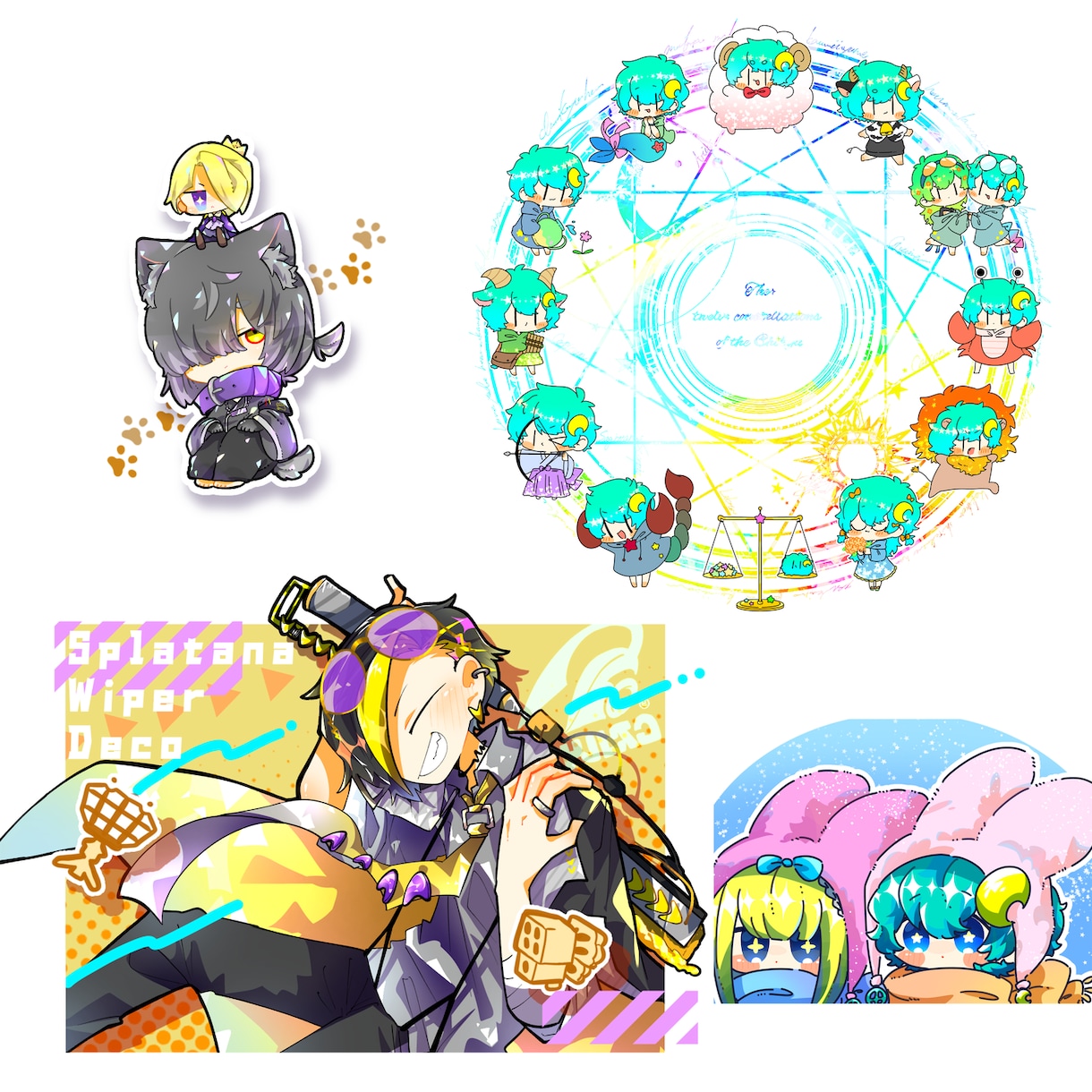 イラスト制作致します ✨配信用、グッズ用、個人用など様々な用途に✨ イメージ9