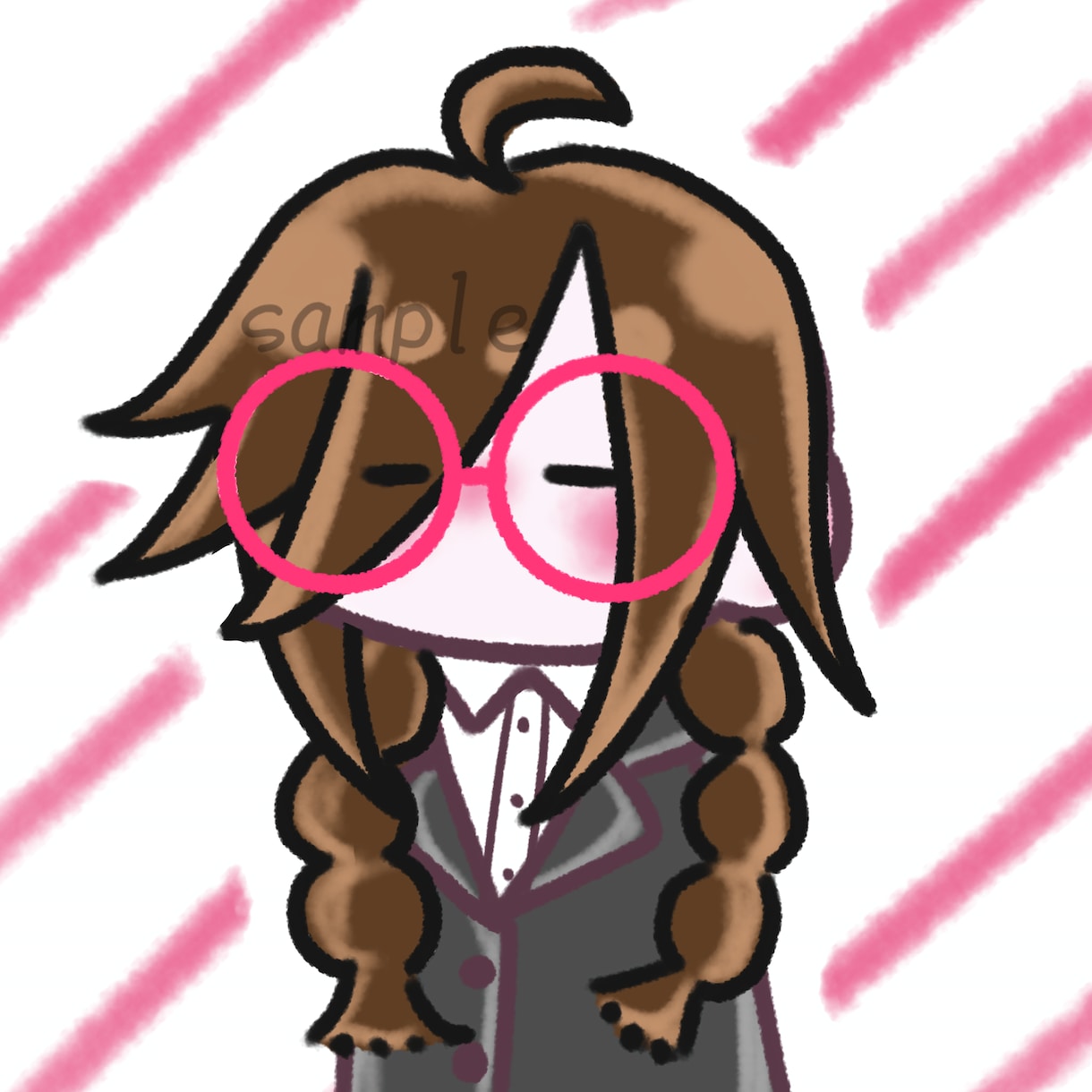 もちっと可愛いアイコン描きます もちっとした、ゆる可愛い絵柄のアイコンを迅速に作成いたします イメージ4