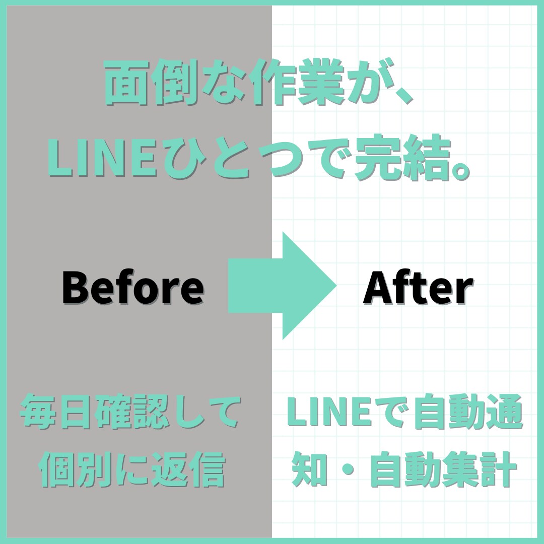 LINEで完結する業務自動化Bot作ります 複数ツールの通知・要約・リマインドをLINEひとつに集約 イメージ3