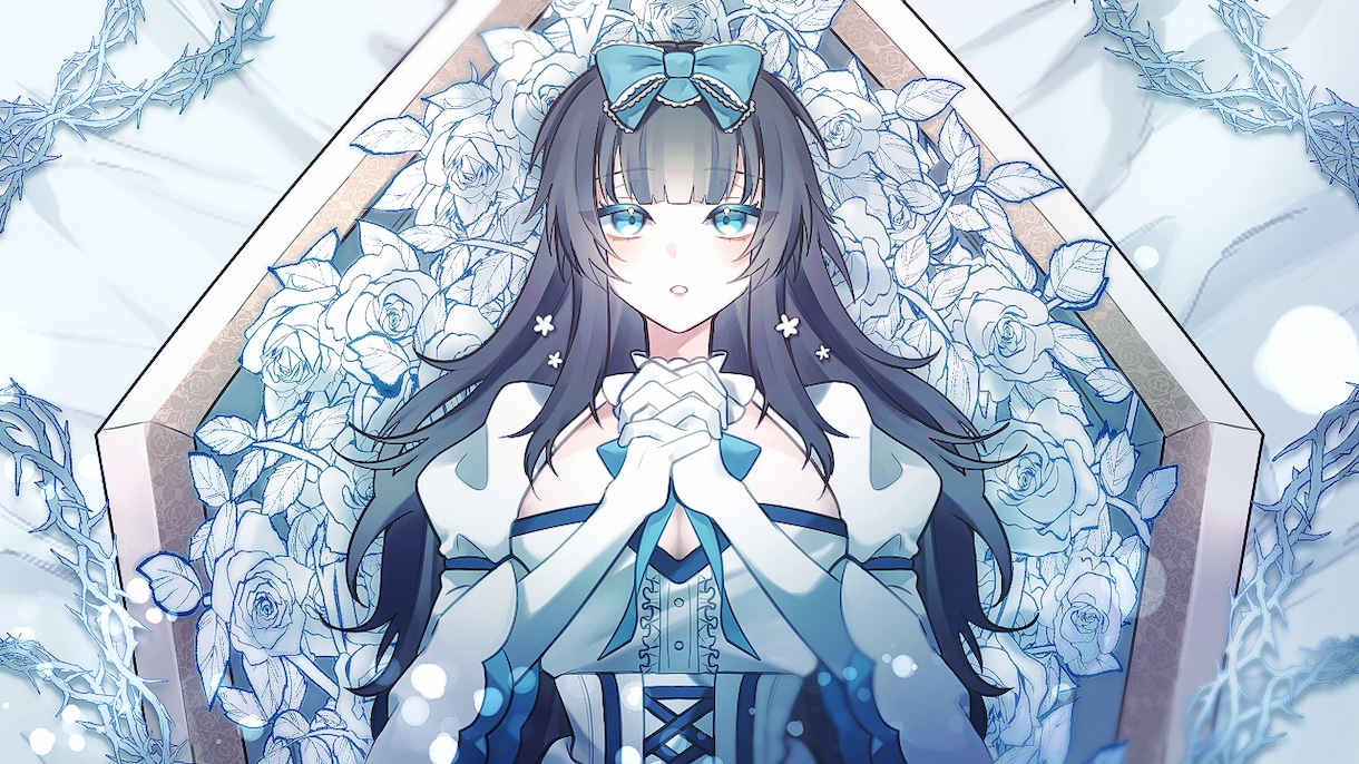 美麗な1枚絵を描きます アイコン、動画用イラスト、live2dなど幅広く使える！ イメージ2