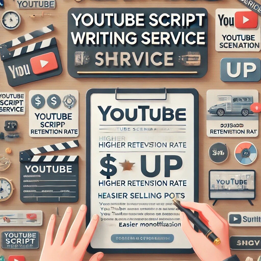 YouTube台本制作 視聴維持率UP狙います 視聴者を引きつけるストーリー構成で動画を成功へ！ イメージ1