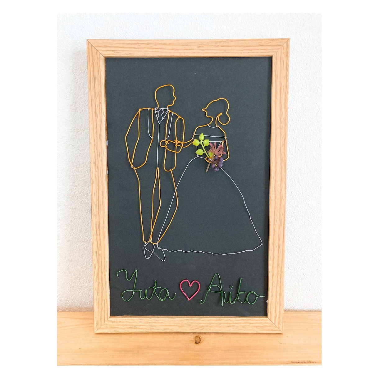 結婚式のウェルカムボードを作ります 結婚式グッズでお悩みの方、グッズ作りをお手伝いします！ イメージ2