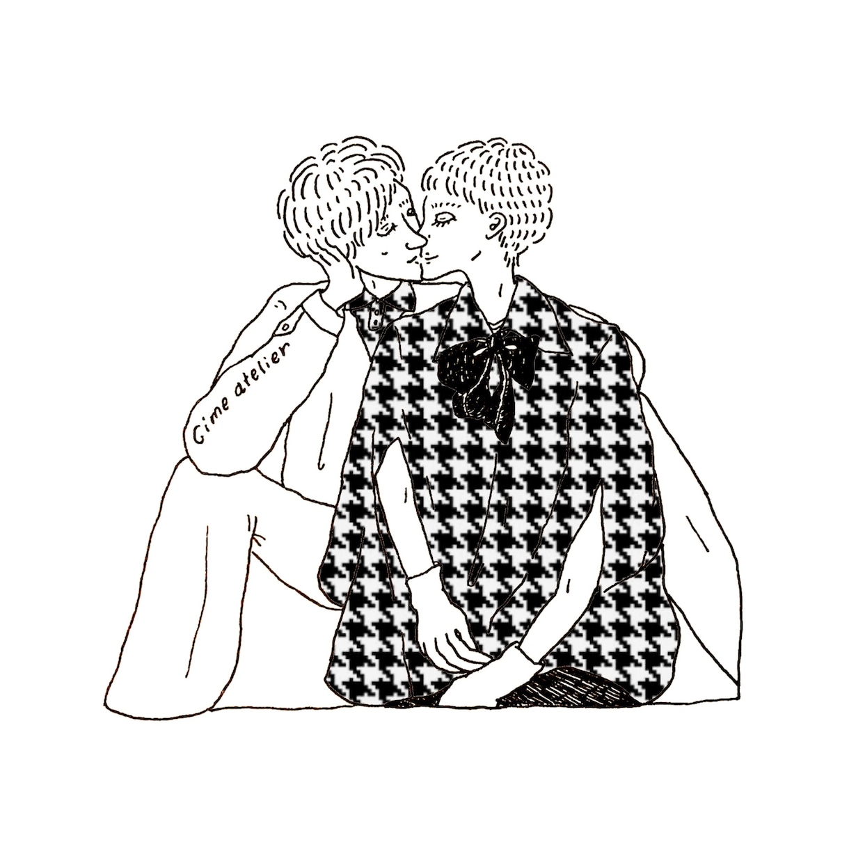 似顔絵/アイコン/その他 お洒落に描きます あなたをオリジナルイラストで表現するお手伝いをします イメージ2