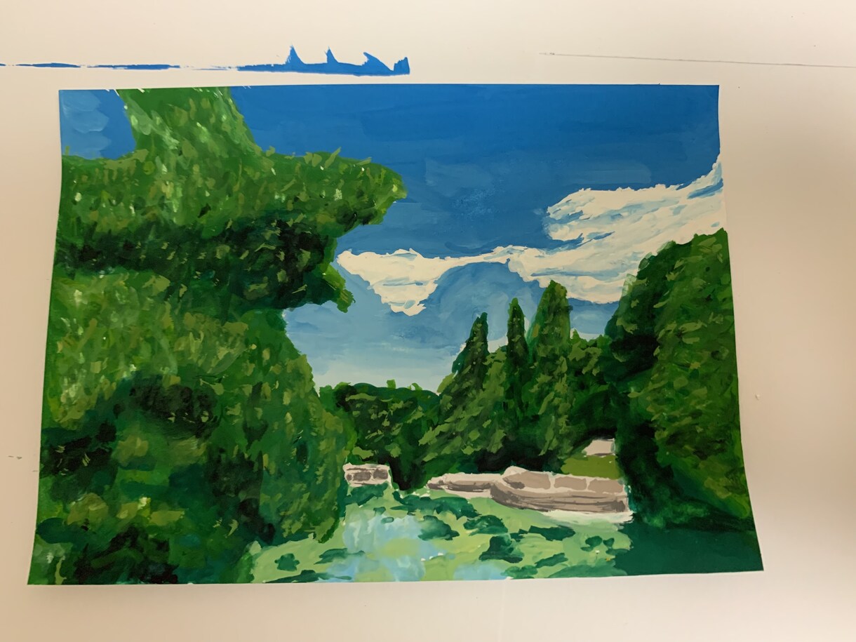 お気に入りの写真を絵にします 写真を絵にすることで温かい雰囲気になります。風景が得意です。 イメージ5