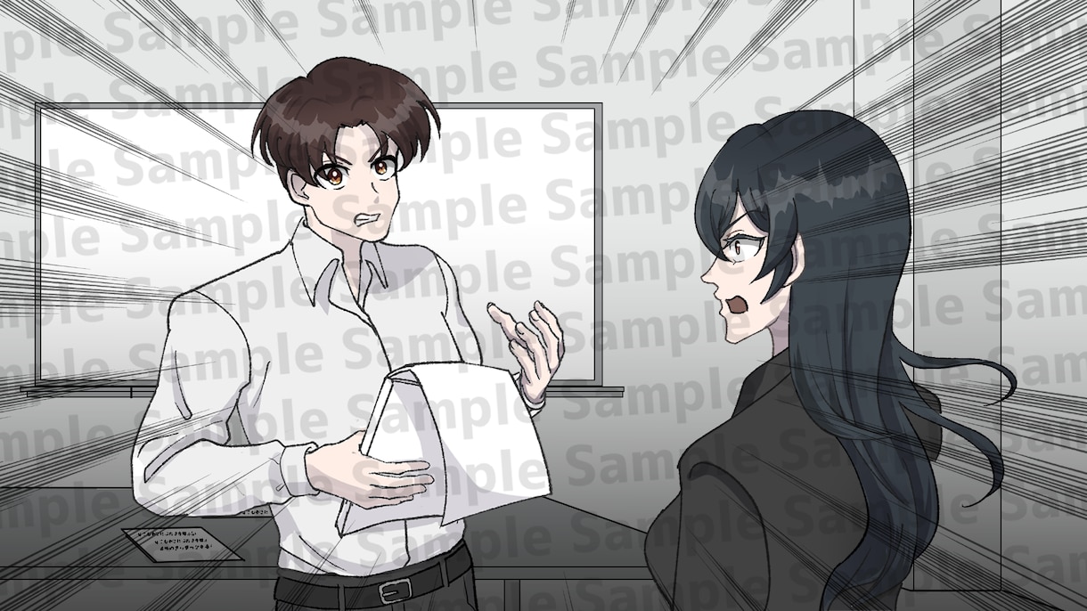 動画も可／YouTube等LP広告漫画制作 します １コマ1,500～★ストーリー丸投げOK！印刷用もSNS用も イメージ10